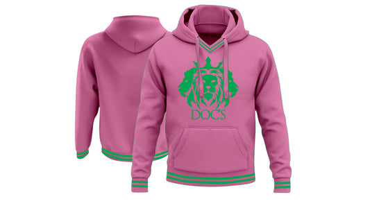 Doc Hoodie - Pink/Green